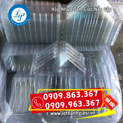 bán sỉ hộp nhựa tam giác nắp gập đựng bánh giá rẻ tại xưởng bán sỉ hộp nhựa tam giác nắp gập đựng bánh giá rẻ tại xưởng