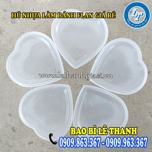 Bán sỉ hũ nhựa làm bánh flan giá rẻ Bán sỉ hũ nhựa làm bánh flan giá rẻ