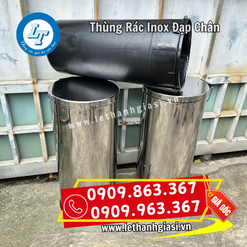 bán thùng rác inox đạp chân giá rẻ chất lượng bán thùng rác inox đạp chân giá rẻ chất lượng