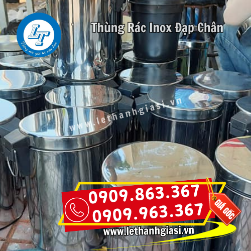 bán thùng rác inox đạp chân giá rẻ đủ cỡ bán thùng rác inox đạp chân giá rẻ đủ cỡ