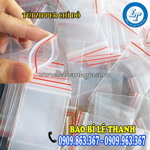 Bán túi zipper chỉ đỏ giá rẻ tốt nhất Bán túi zipper chỉ đỏ giá rẻ tốt nhất