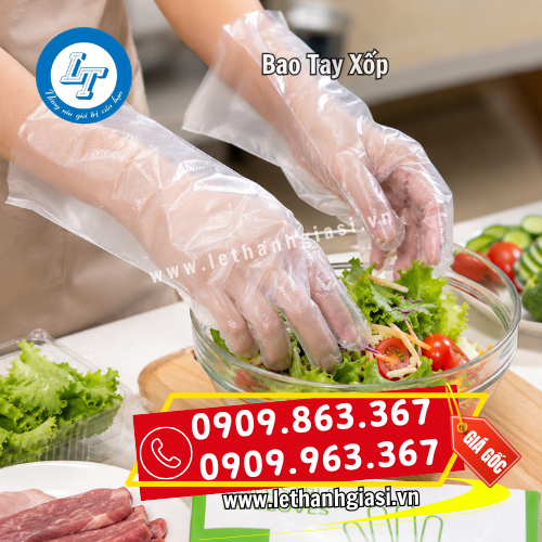 bao tay xốp dùng 1 lần tiện lợi bao tay xốp dùng 1 lần tiện lợi