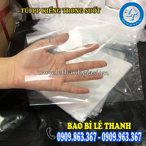bề mặt túi pp kiếng trong suốt dễ in ấn bề mặt túi pp kiếng trong suốt dễ in ấn