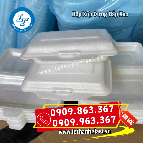 bỏ sỉ hộp xốp đựng bắp xào giá rẻ sẵn kho bỏ sỉ hộp xốp đựng bắp xào giá rẻ sẵn kho