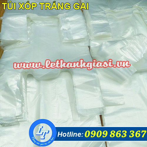 túi xốp 2 quai trắng gai bán sỉ rẻ số lượng lớn túi xốp 2 quai trắng gai bán sỉ rẻ số lượng lớn