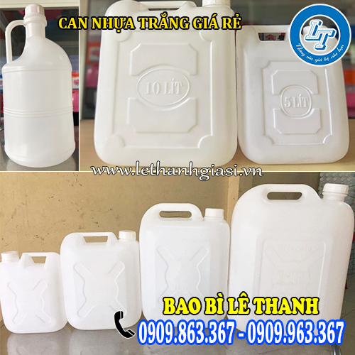 can nhựa trắng giá rẻ sản xuất nhiều dung tích can nhựa trắng giá rẻ sản xuất nhiều dung tích