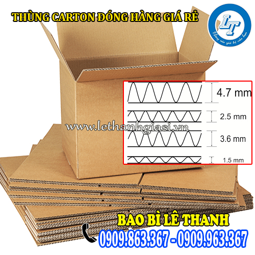 cấu tạo sóng của thùng carton đóng hàng cấu tạo sóng của thùng carton đóng hàng