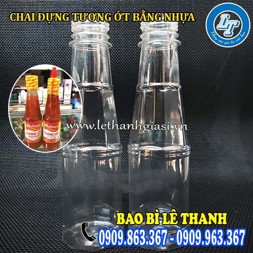chai đựng tương ớt bằng nhựa pet an toàn chai đựng tương ớt bằng nhựa pet an toàn