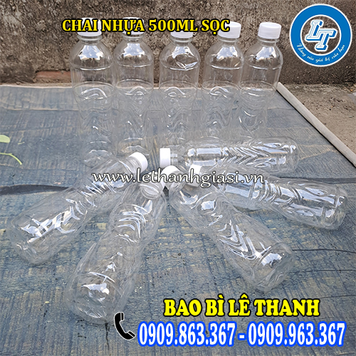 chai nhựa 500ml sọc đựng nước sâm nha đam chai nhựa 500ml sọc đựng nước sâm nha đam
