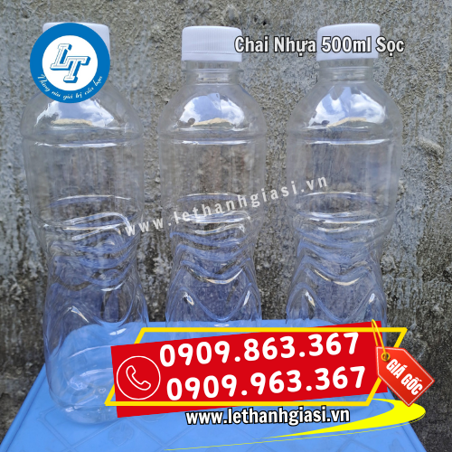 chai nhựa 500ml sọc ngoại quan đẹp chai nhựa 500ml sọc ngoại quan đẹp