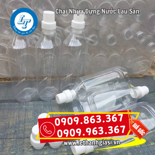 chai nhựa đựng nước lau sàn cấu tạo nắp đậy tiện dụng chai nhựa đựng nước lau sàn cấu tạo nắp đậy tiện dụng