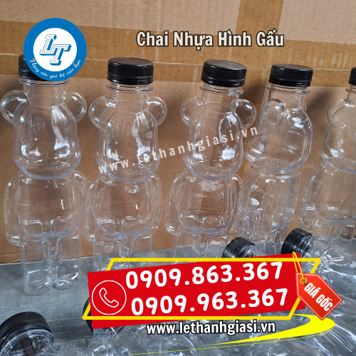chai nhựa hình gấu giá sỉ rẻ theo số lượng chai nhựa hình gấu giá sỉ rẻ theo số lượng