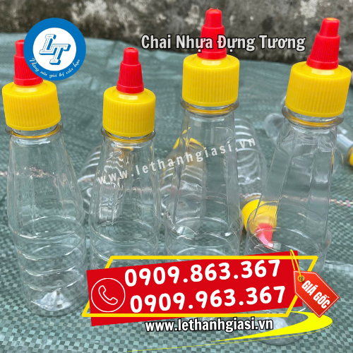 chai nhựa pet đựng tương ớt tương cà nước sốt chai nhựa pet đựng tương ớt tương cà nước sốt