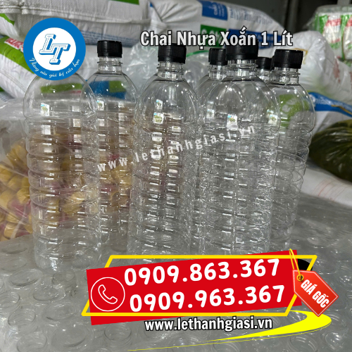 chai nhựa pet xoắn 1 lít chất lượng giá sỉ lê thanh chai nhựa pet xoắn 1 lít chất lượng giá sỉ lê thanh