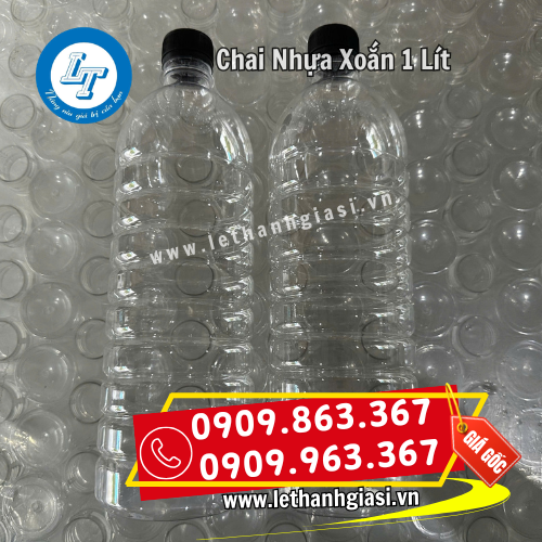 chai nhựa pet xoắn 1 lít giá sỉ rẻ theo số lượng chai nhựa pet xoắn 1 lít giá sỉ rẻ theo số lượng
