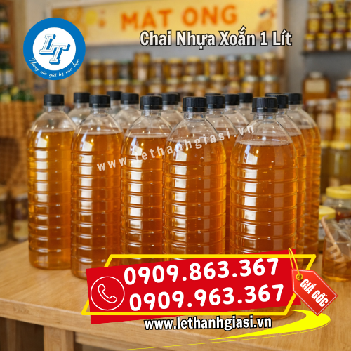 chai nhựa pet xoắn 1 lít giá sỉ rẻ tiện dụng chai nhựa pet xoắn 1 lít giá sỉ rẻ tiện dụng