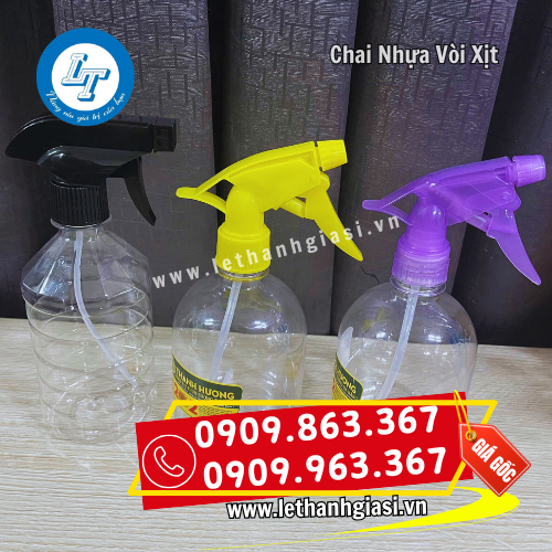 chai nhựa vòi xịt tia mạnh chai nhựa vòi xịt tia mạnh