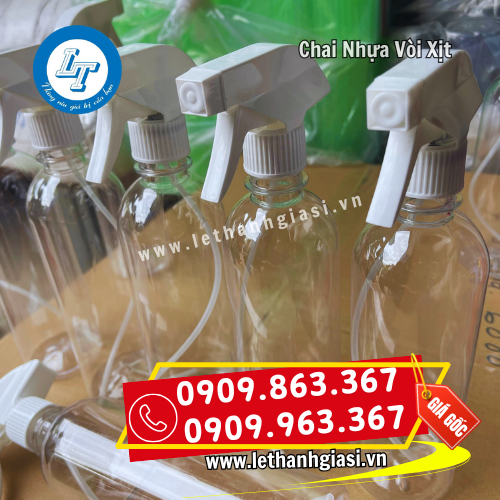 chai nhựa vòi xịt dạng thân trụ đứng chai nhựa vòi xịt dạng thân trụ đứng