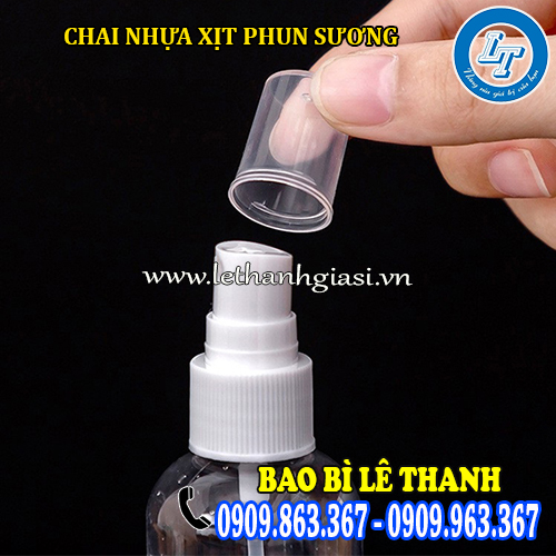 chai nhựa xịt phun sương ấn nhẹ đầu vòi kèm nắp chai nhựa xịt phun sương ấn nhẹ đầu vòi kèm nắp