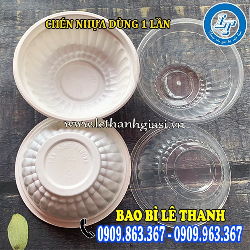 Chén nhựa dùng 1 lần giá sỉ rẻ đủ size Chén nhựa dùng 1 lần giá sỉ rẻ đủ size