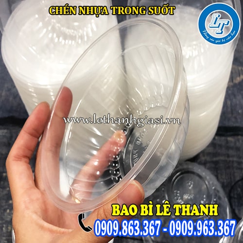 chén nhựa trong suốt khó móp méo chén nhựa trong suốt chất lượng khó bị móp méo