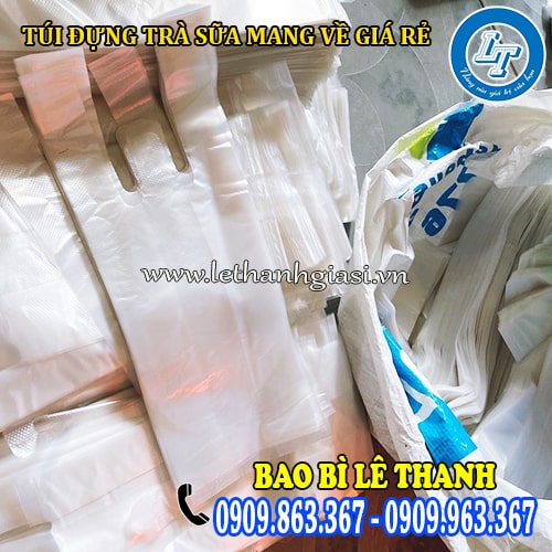 chuyên bán túi đựng trà sữa mang về giá rẻ chuyên bán túi đựng trà sữa mang về giá rẻ