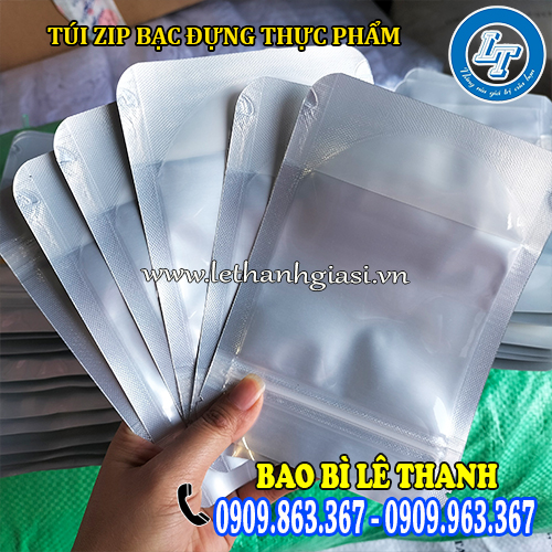 chuyên bán sỉ túi zip bạc đựng thực phẩm giá rẻ chuyên bán sỉ túi zip bạc đựng thực phẩm giá rẻ