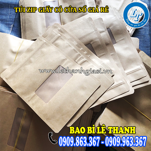 chuyên bán sỉ túi zip giấy có cửa sổ giá rẻ nhất chuyên bán sỉ túi zip giấy có cửa sổ giá rẻ nhất