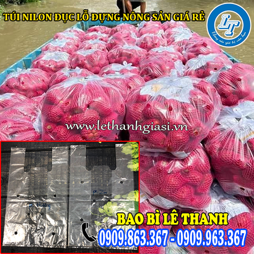 chuyên cung cấp túi nilon đục lỗ đựng nông sản giá rẻ nhất chuyên cung cấp túi nilon đục lỗ đựng nông sản giá rẻ nhất