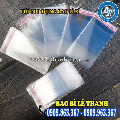 Chuyên cung cấp túi OPP đựng bao lì xì giá rẻ Chuyên cung cấp túi OPP đựng bao lì xì giá rẻ