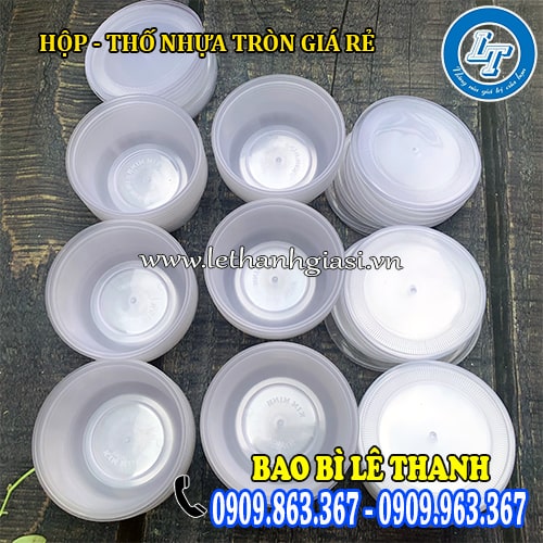 Chuyên sỉ hộp nhựa tròn trong giá rẻ tốt nhất Chuyên sỉ hộp nhựa tròn trong giá rẻ tốt nhất