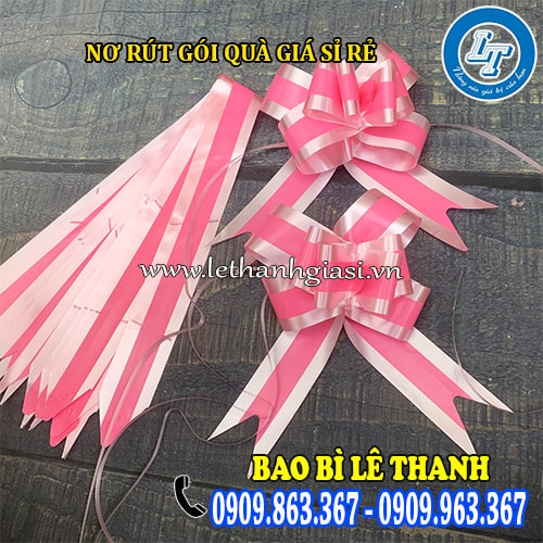 Chuyên sỉ nơ rút gói quà giá gốc Chuyên sỉ nơ rút gói quà giá gốc