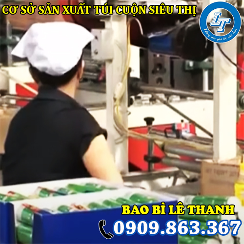 cơ sở sản xuất túi cuộn siêu thị giá rẻ cơ sở sản xuất túi cuộn siêu thị giá rẻ