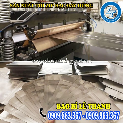 cơ sở sản xuất túi zip bạc nơi sản xuất túi zip bạc tại tphcm