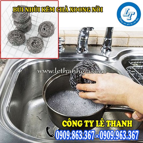 cung cấp bùi nhùi kẽm chà xoong nồi giá rẻ cung cấp bùi nhùi kẽm chà xoong nồi giá rẻ