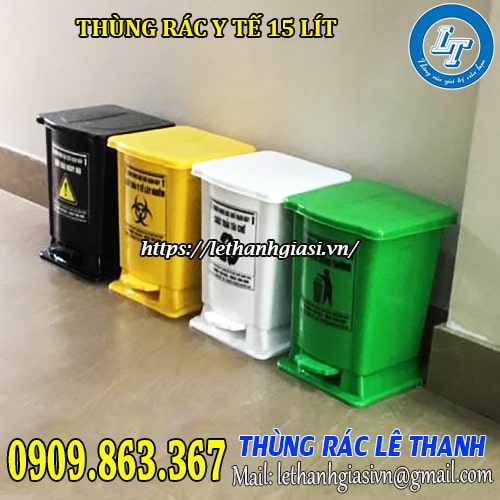 cung cấp thùng rác y tế 15 lít giá rẻ cung cấp thùng rác y tế 15 lít giá rẻ