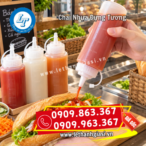 cung cấp chai nhựa đựng tương giá sỉ cung cấp chai nhựa đựng tương giá sỉ