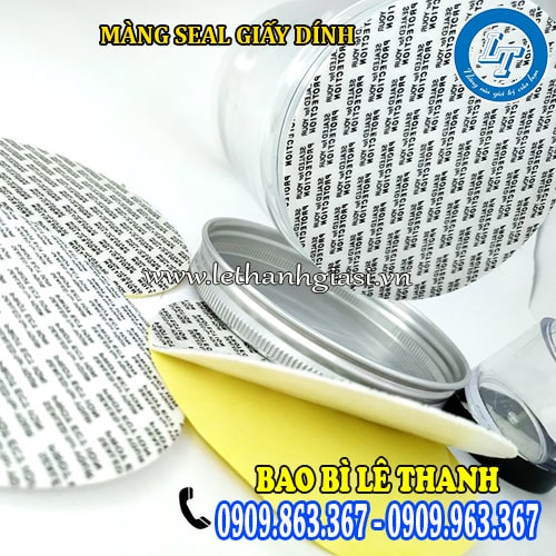 cung cấp màng seal giấy dính cho hũ nhựa cung cấp màng seal giấy dính cho hũ nhựa