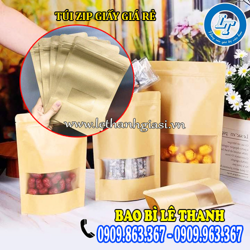 cung cấp túi zip giấy giá rẻ đựng thực phẩm các loại cung cấp túi zip giấy giá rẻ đựng thực phẩm các loại