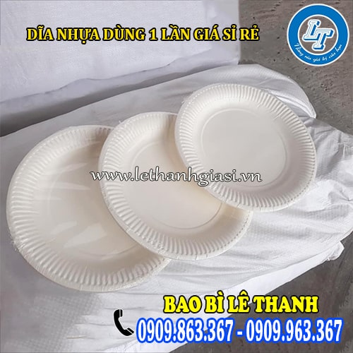 Dĩa nhựa dùng 1 lần đủ cỡ giá rẻ Dĩa nhựa dùng 1 lần đủ cỡ giá rẻ