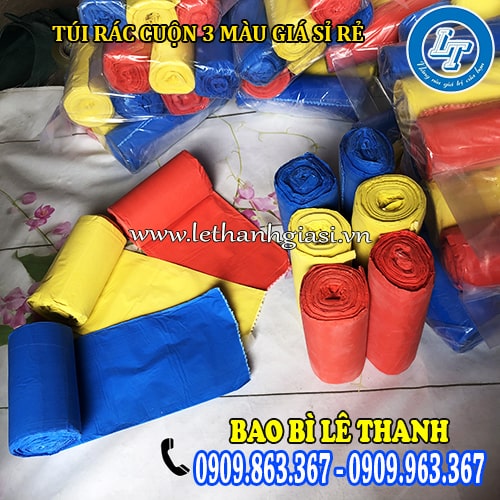 giá bán túi rác cuộn 3 màu giá sỉ rẻ theo số lượng giá bán túi rác cuộn 3 màu giá sỉ rẻ theo số lượng