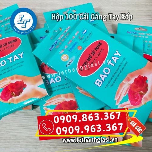 giá sỉ găng tay xốp hộp 100 cái rẻ theo số lượng giá sỉ găng tay xốp hộp 100 cái rẻ theo số lượng