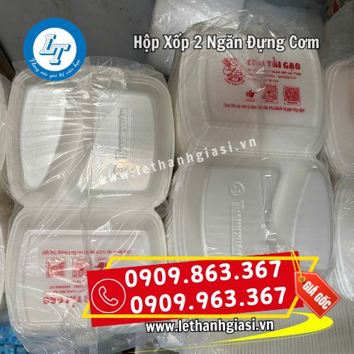 giá sỉ hộp xốp 2 ngăn đựng cơm rẻ tận xưởng giá sỉ hộp xốp 2 ngăn đựng cơm rẻ tận xưởng