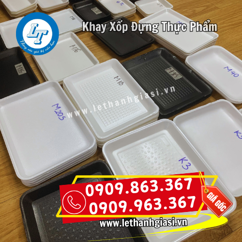 giá sỉ khay xốp đựng thực phẩm rẻ theo số lượng giá sỉ khay xốp đựng thực phẩm rẻ theo số lượng