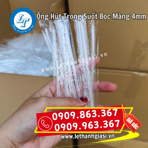 giá sỉ ống hút trong suốt bọc màng 4mm rẻ theo số lượng giá sỉ ống hút trong suốt bọc màng 4mm rẻ theo số lượng
