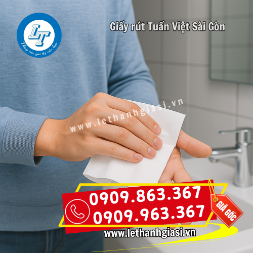 giấy rút tuấn việt dùng lau tay tiện lợi giấy rút tuấn việt dùng lau tay tiện lợi