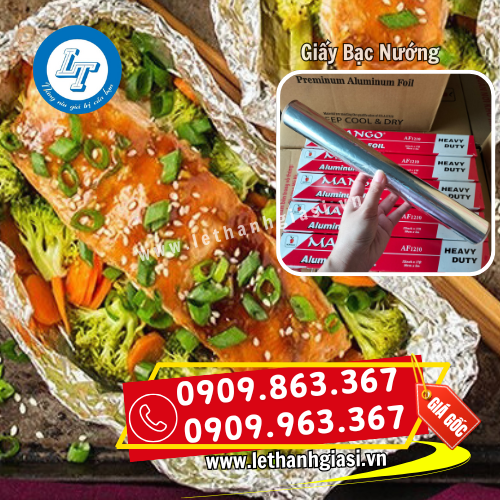 giấy bạc nướng cá thơm ngon tiện dụng giấy bạc nướng cá thơm ngon tiện dụng