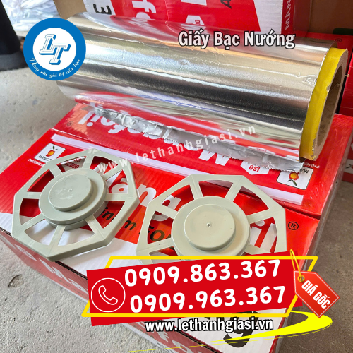 giấy bạc nướng cuộn 3kg giá sỉ giấy bạc nướng cuộn 3kg giá sỉ