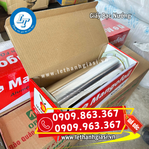 giấy bạc nướng đóng cuộn 3kg giấy bạc nướng đóng cuộn 3kg