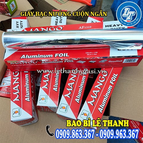 Giấy bạc nướng giá sỉ rẻ tốt nhất Giấy bạc nướng giá sỉ rẻ tốt nhất